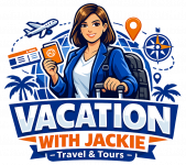 Vacation with Jackie Logo